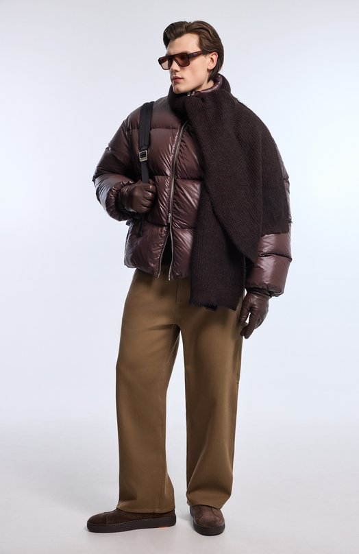 Пуховик Jil Sander J47AF0155-J70007 Коричневый  J47AF0155-J70007 Фото 6