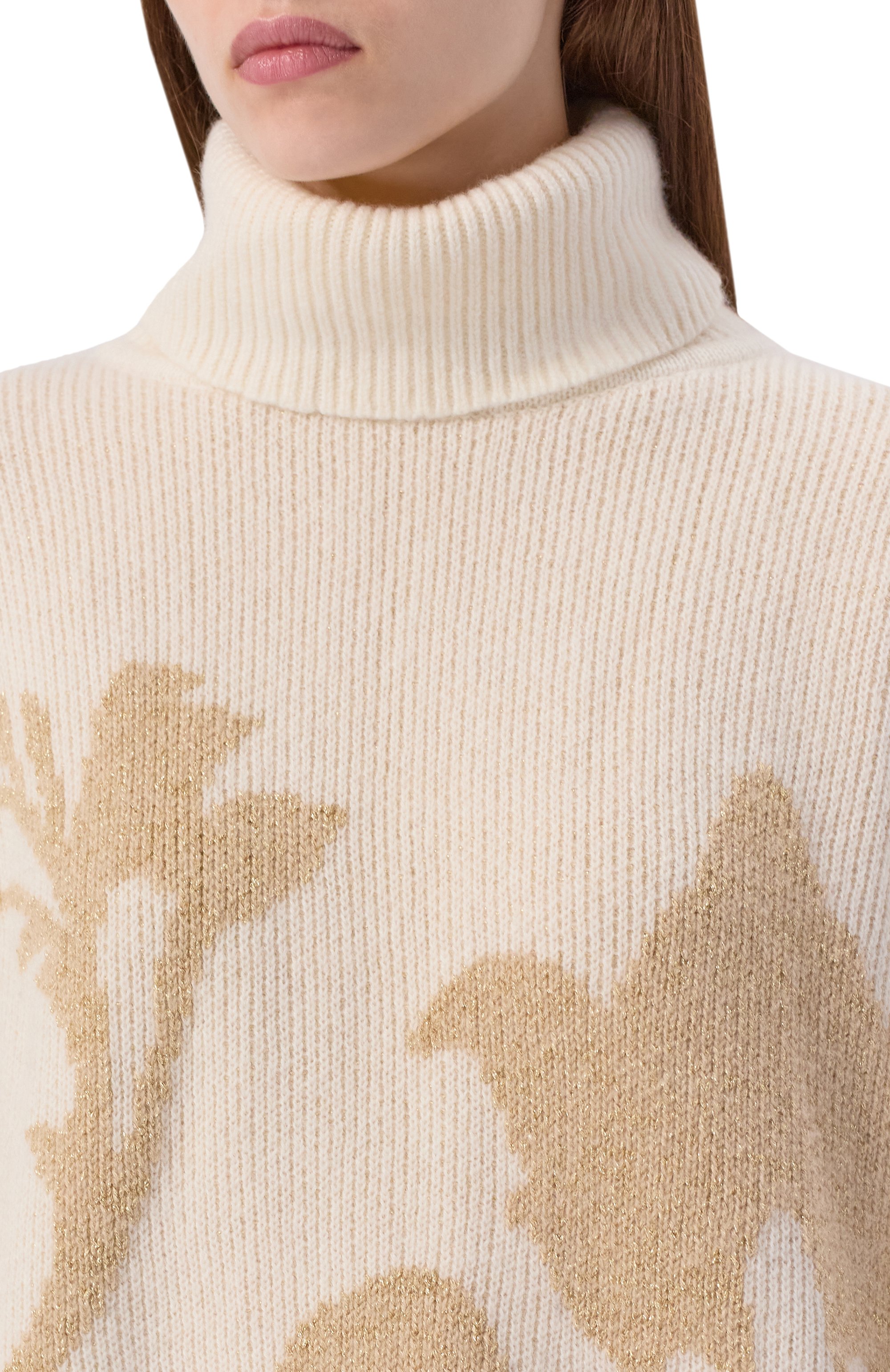 Свитер из кашемира и вискозы ХОХЛОМА Х АЛЕНА АХМАДУЛЛИНА, арт. WKT1112, фото 5