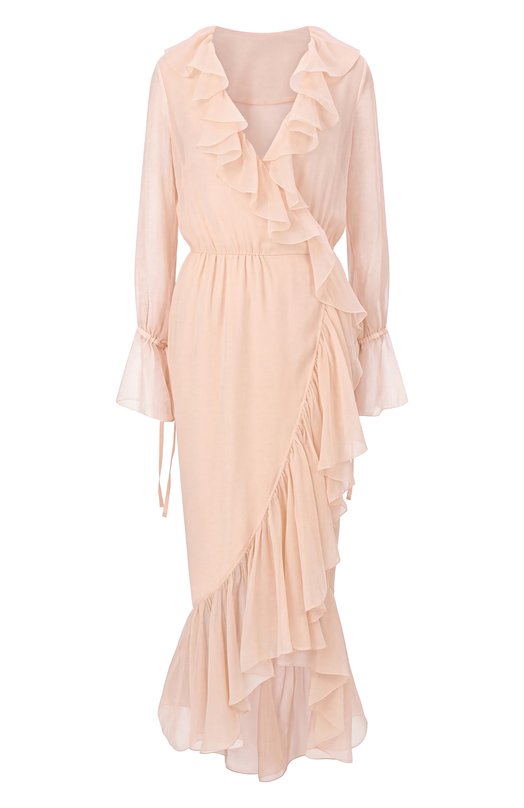 Шелковое платье MVST M26.2PW.D003/F136 Розовый M26.2PW.D003/F136