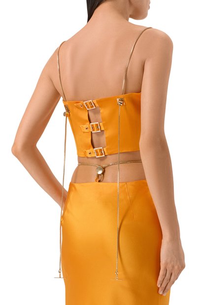 Атласный топ DANAME, арт. 726SS7834A, фото 4