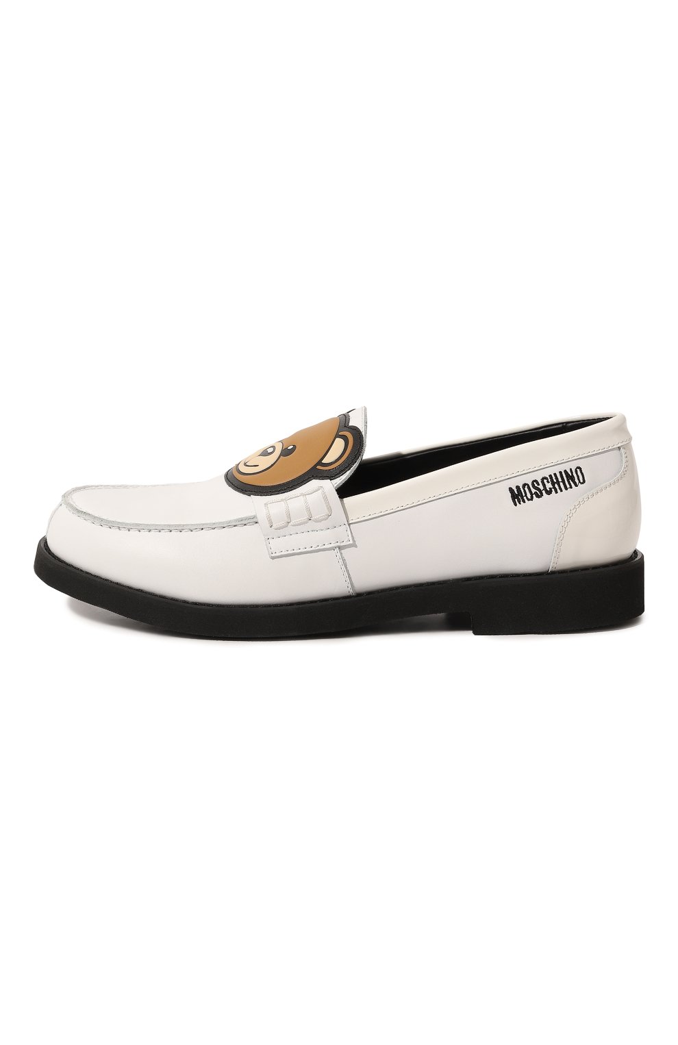 Кожаные лоферы MOSCHINO, арт. 74479/37, фото 2