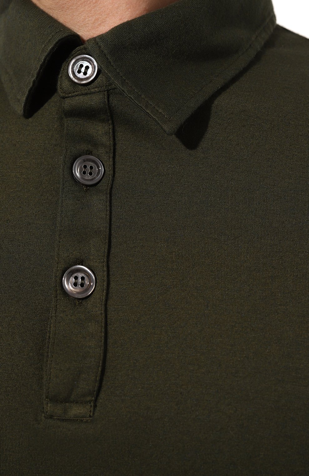 Поло из хлопка и кашемира KITON, арт. UMK0312, фото 5