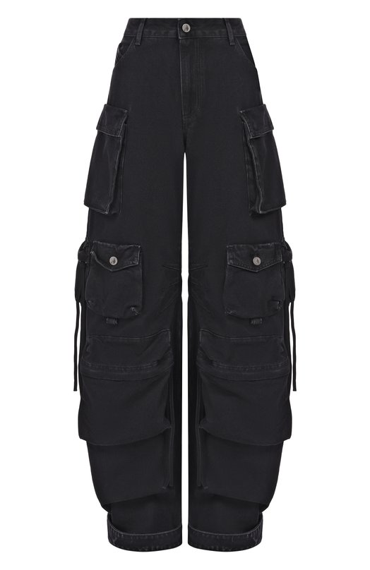 Джинсы-карго The Attico 260WCP00084/DDD104AA Чёрный 260WCP00084/DDD104AA