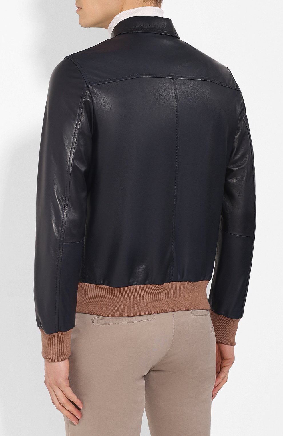 Кожаный бомбер ELEVENTY PLATINUM, арт. A75GBTA06 PEL0A008, фото 4