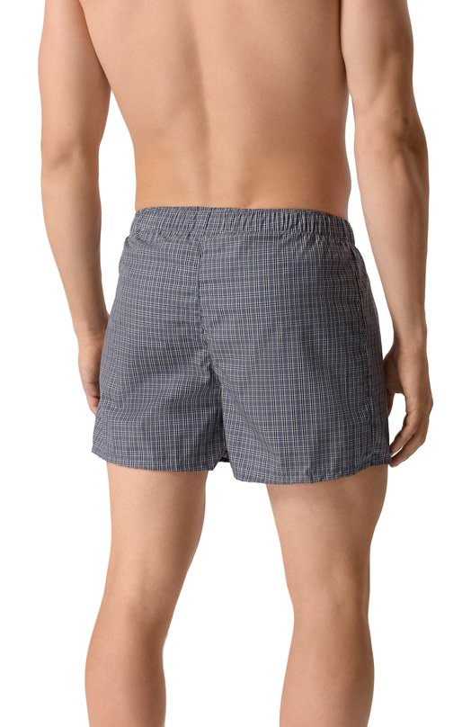 Хлопковые боксеры Hanro 074013 Серый  074013 Фото 3