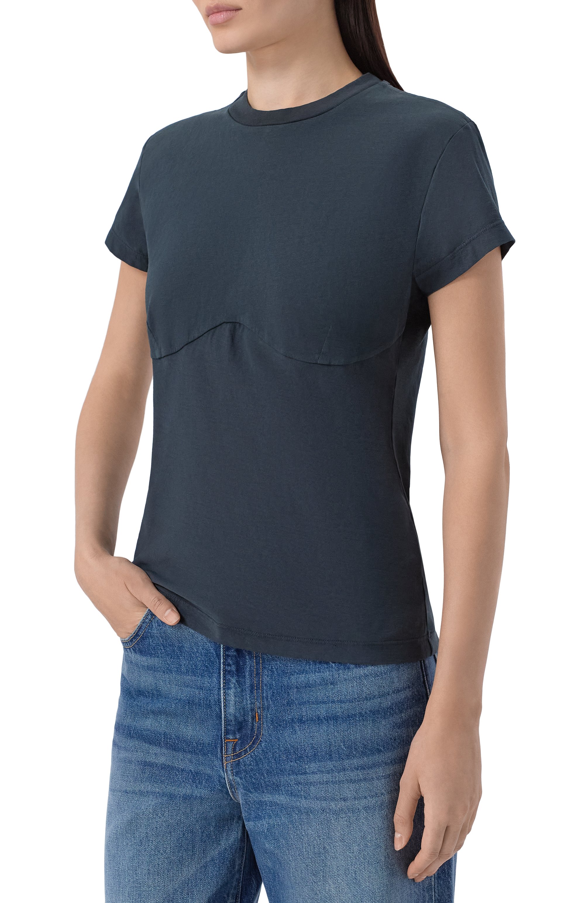 Хлопковая футболка HAIKURE, арт. HEW54148TJ063PX/ALBIE, фото 3