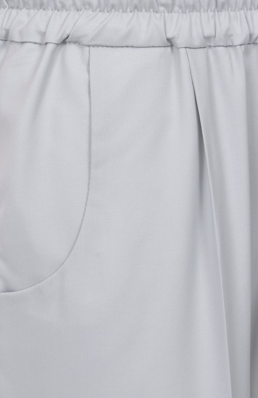 Шерстяные брюки Kiton D37102K0102473 Голубой  D37102K0102473 Фото 6