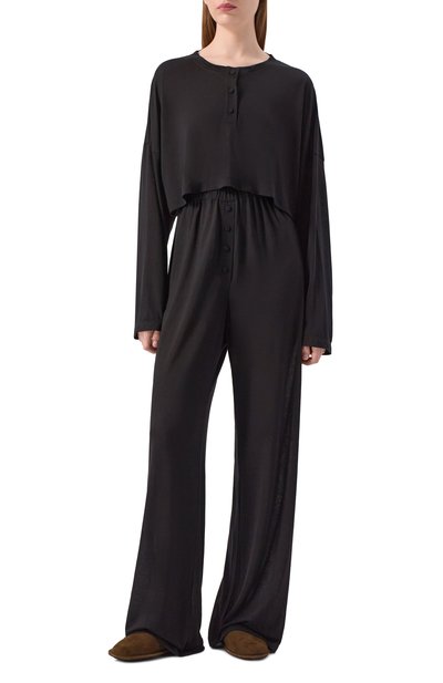 Лонгслив EDOMO черного цвета по цене 16900 руб., арт. T012007SS24, фото 2 Лонгслив EDOMO, арт. T012007SS24, фото 2