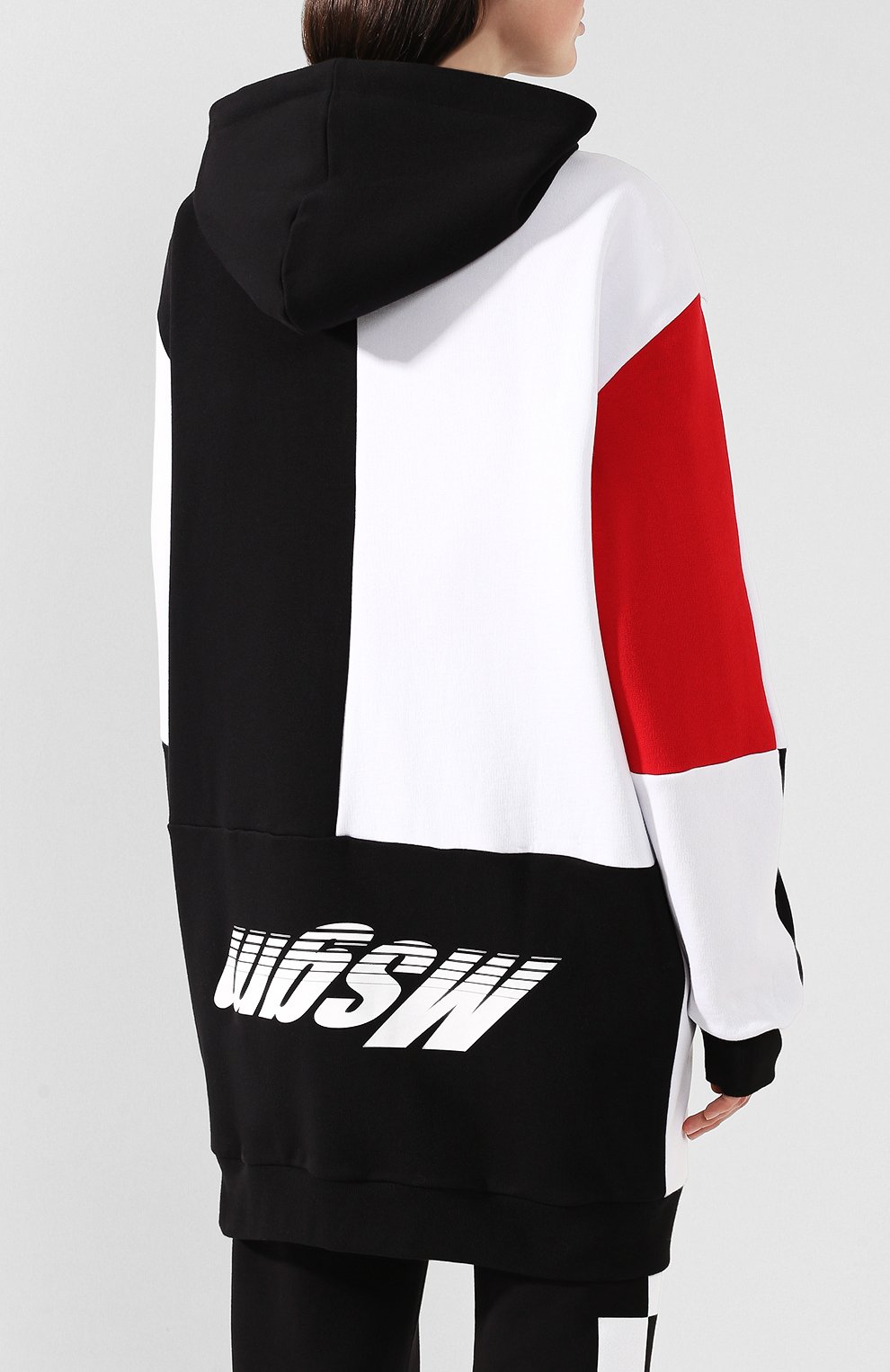 Хлопковая толстовка MSGM, арт. 2742MDA166 195799, фото 4