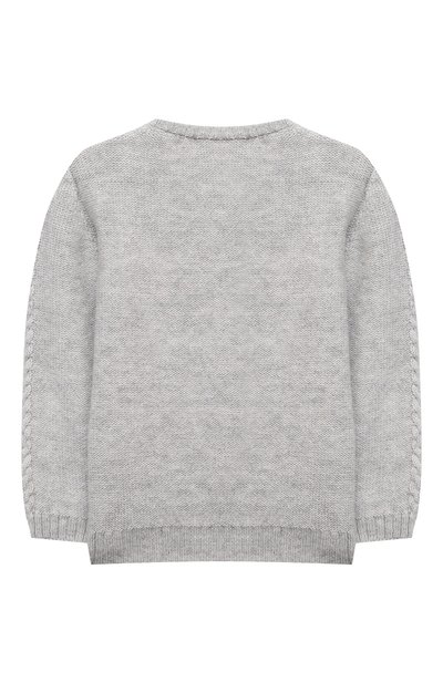 Комплект из пуловера и брюк BABY T серого цвета по цене 12400 руб., арт. 20AI160C/18M-3A, фото 3 Комплект из пуловера и брюк BABY T, арт. 20AI160C/18M-3A, фото 3