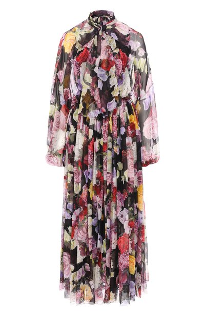 Женское шелковое платье DOLCE & GABBANA, арт. F6D2QT/HS10E