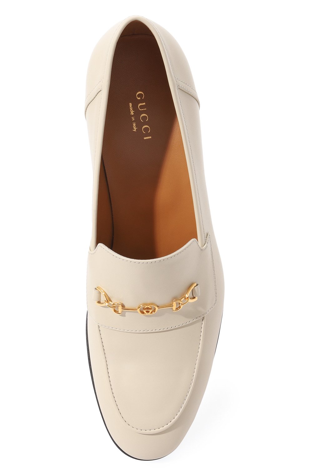 Кожаные лоферы horsebit GUCCI, арт. 658268 1W600, фото 6