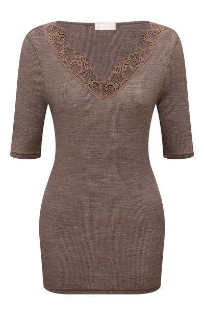 Женская футболка из шерсти и шелка HANRO, арт. 070913