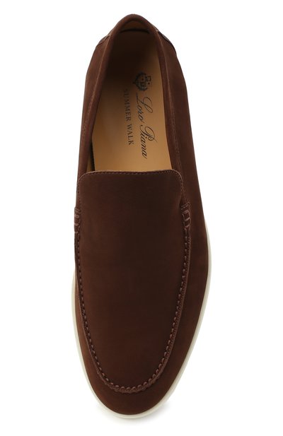 Кожаные лоферы summer walk LORO PIANA, арт. FAL2897, фото 5