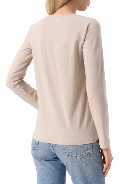 Хлопковый лонгслив LORENA ANTONIAZZI, арт. TS10/9999, фото 4