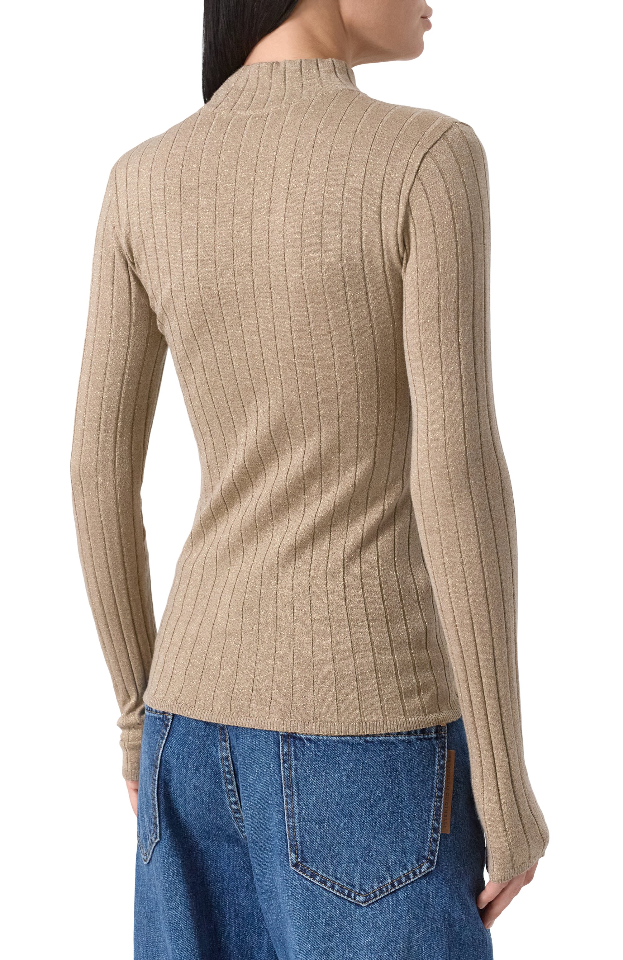 Водолазка из кашемира и шелка BRUNELLO CUCINELLI, арт. M41862204, фото 4