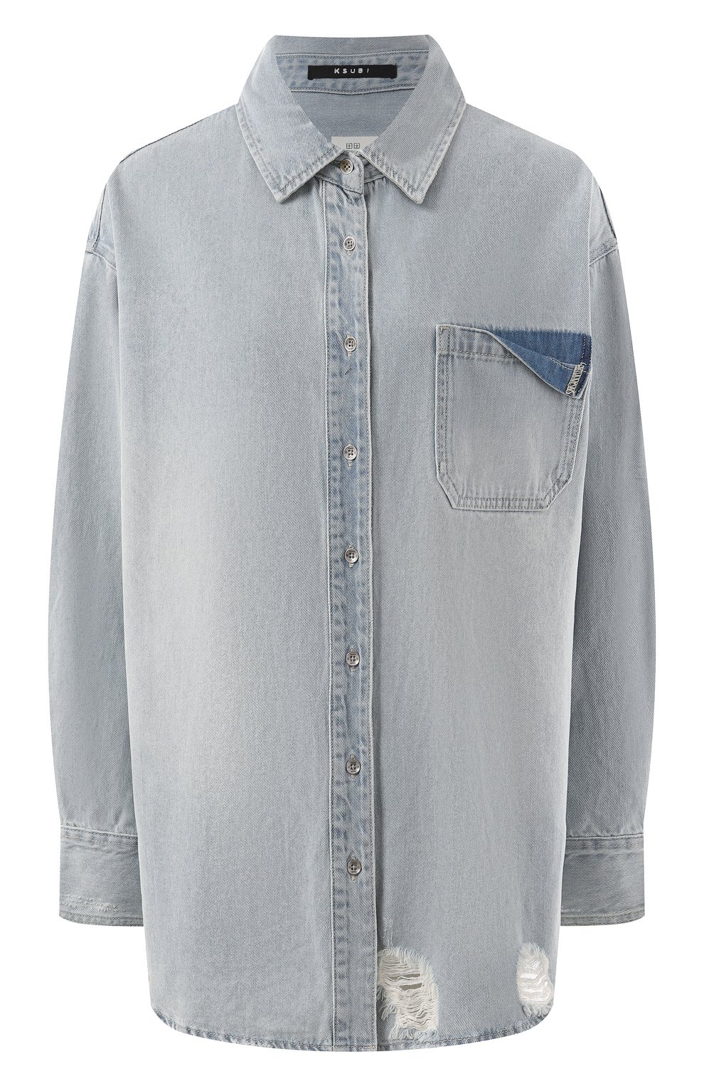 Джинсовая рубашка KSUBI, арт. WFA24SH004, фото 1