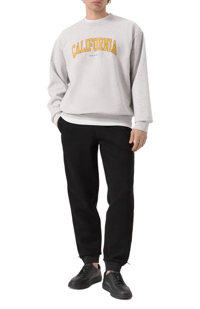 Хлопковый свитшот SPORTY AND RICH, арт. ST071508501GY03, фото 2