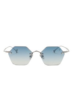 Женские солнцезащитные очки EYEPETIZER синего цвета, арт. CARNABY 1-53 | Фото 4 (Нос: Не проставлено; Региональные ограничения белый список (Axapta Mercury): Не проставлено; Кросс-КТ: С/з-унисекс; Материал: Металл; Тип очков: С/з; Оптика Гендер: оптика-унисекс; Очки форма: Безоправные, Круглые)