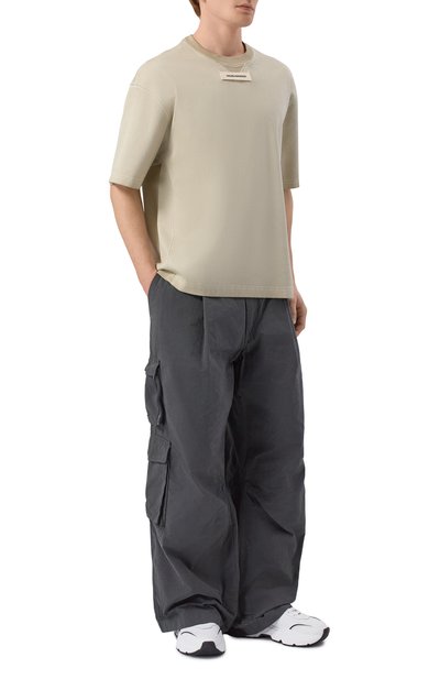 Мужская хлопковая футболка DOLCE & GABBANA, арт. G8TJ6T/G7PPQ