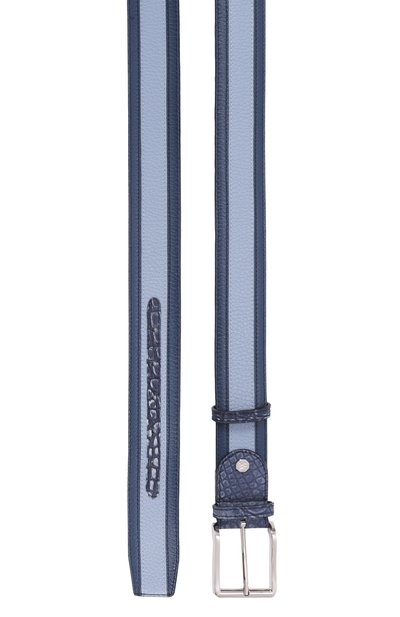 Кожаный ремень ARTIOLI, арт. GUIM3372/40/ALCE CALF/CR0C0DILE, фото 3