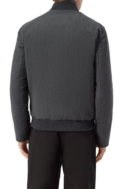 Бомбер из шерсти и хлопка CORNELIANI, арт. 26L512-2618331, фото 4