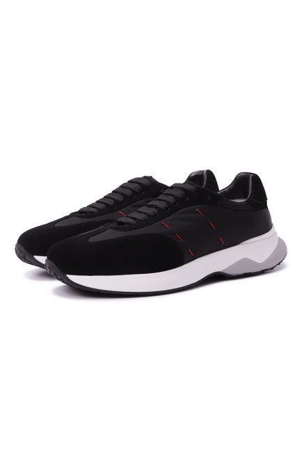 Мужские комбинированные кроссовки KITON, арт. USSA374N0133302