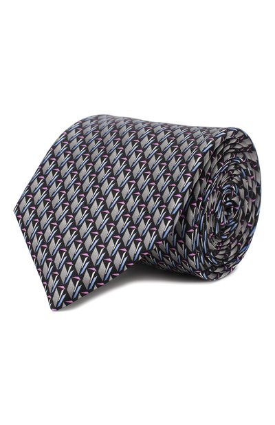 Мужской шелковый галстук ZILLI, арт. 50224/TIES