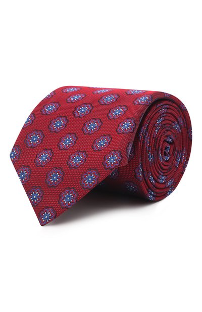 Мужской шелковый галстук CANALI, арт. 18/HJ03395