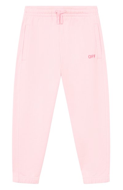 Хлопковые джоггеры OFF-WHITE, арт. 0GCH001S26FLE001
