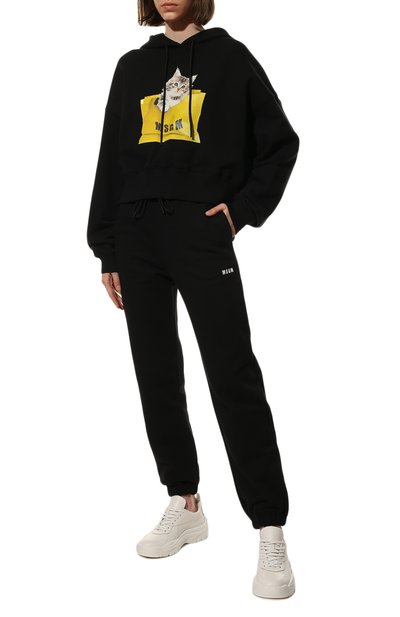 Хлопковое худи MSGM, арт. 3241MDM164 227299, фото 2