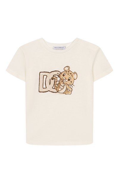 Хлопковая футболка DOLCE & GABBANA, арт. L1JTEY/II7IQ