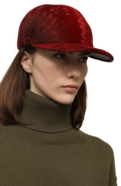 Бейсболка из каракульчи VICTORIA KUSENKOVA, арт. 857100025006, фото 2
