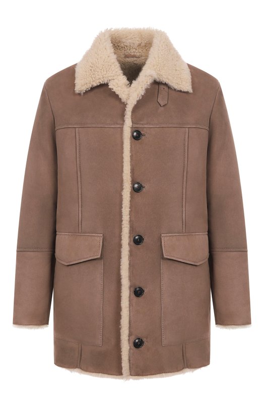 Дубленка из овчины MVST M25.1MM.0004/BIG SIZE/PELLULUNG0 Бежевый M25.1MM.0004/BIG SIZE/PELLULUNG0