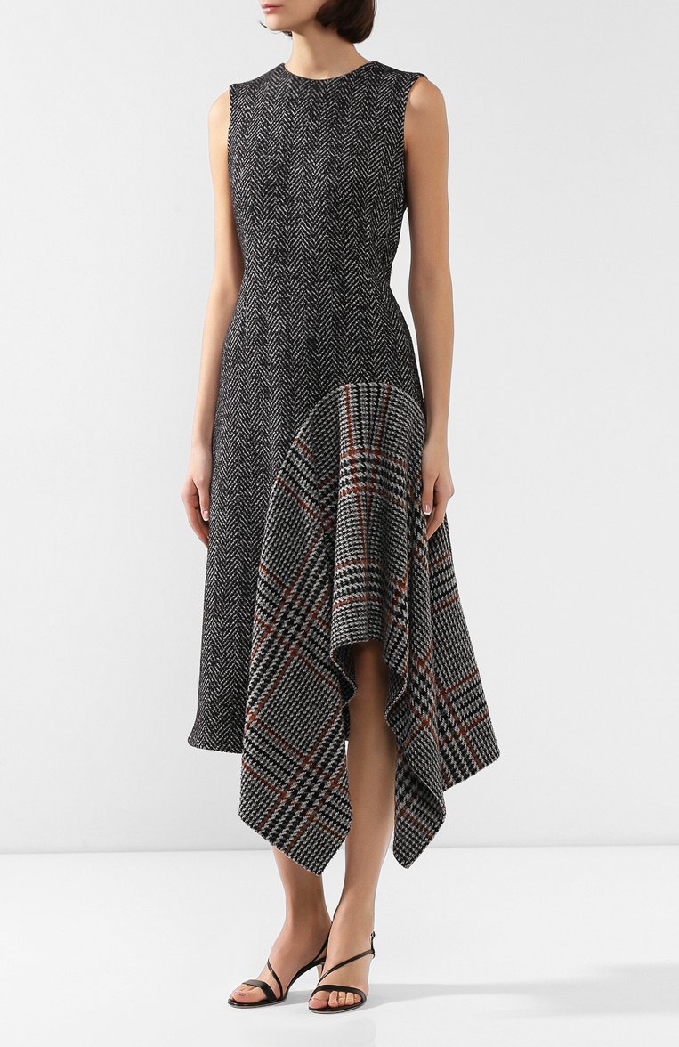 Платье из смеси шерсти и шелка OSCAR DE LA RENTA, арт. 19FN228HGT, фото 1