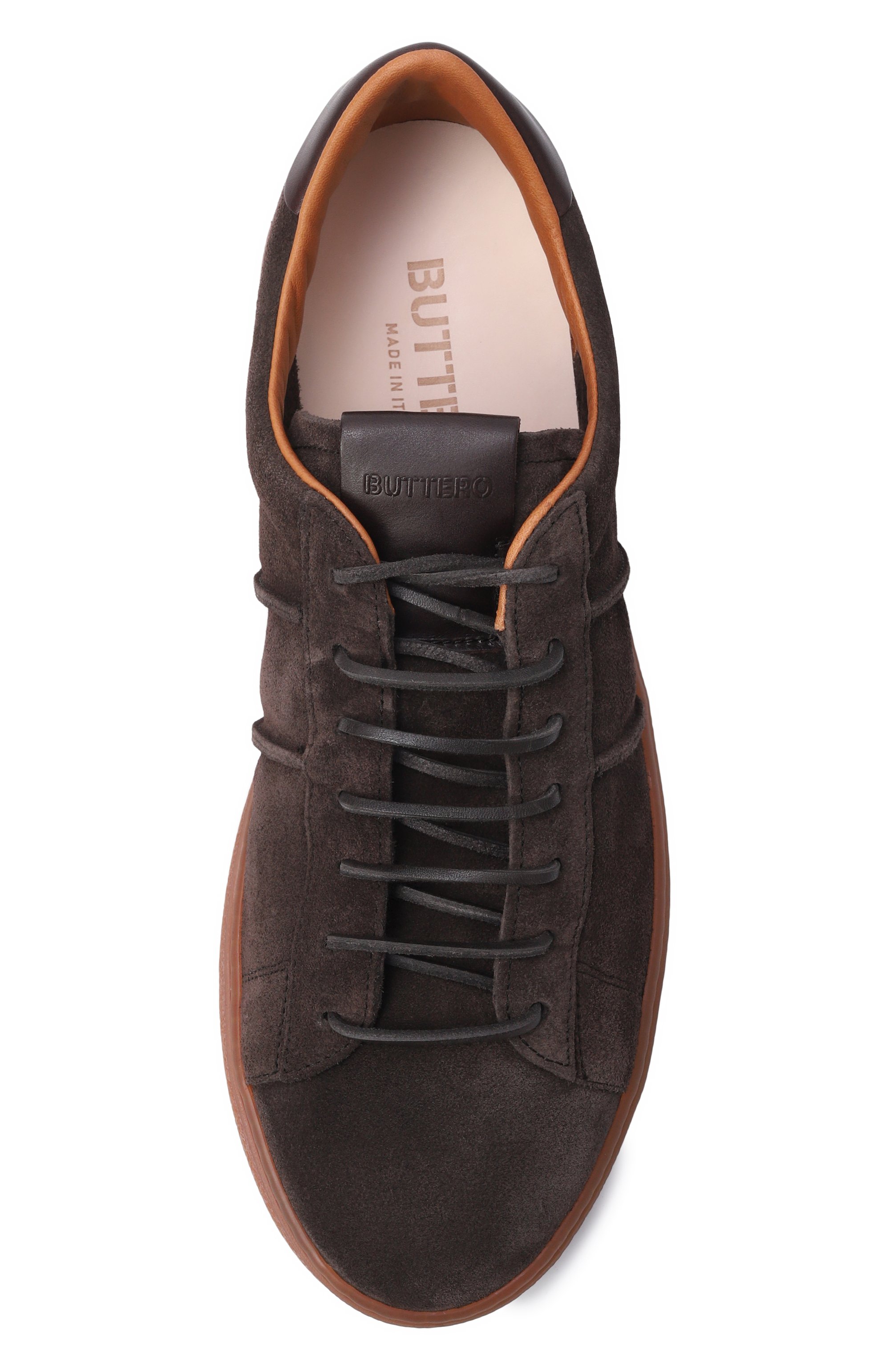 Замшевые кеды burro BUTTERO, арт. B11740G0RH-UG, фото 5