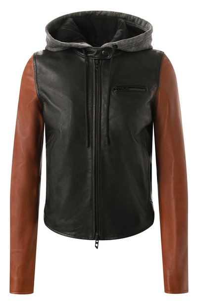 Женская кожаная куртка DIESEL, арт. A16047/0CLBQ