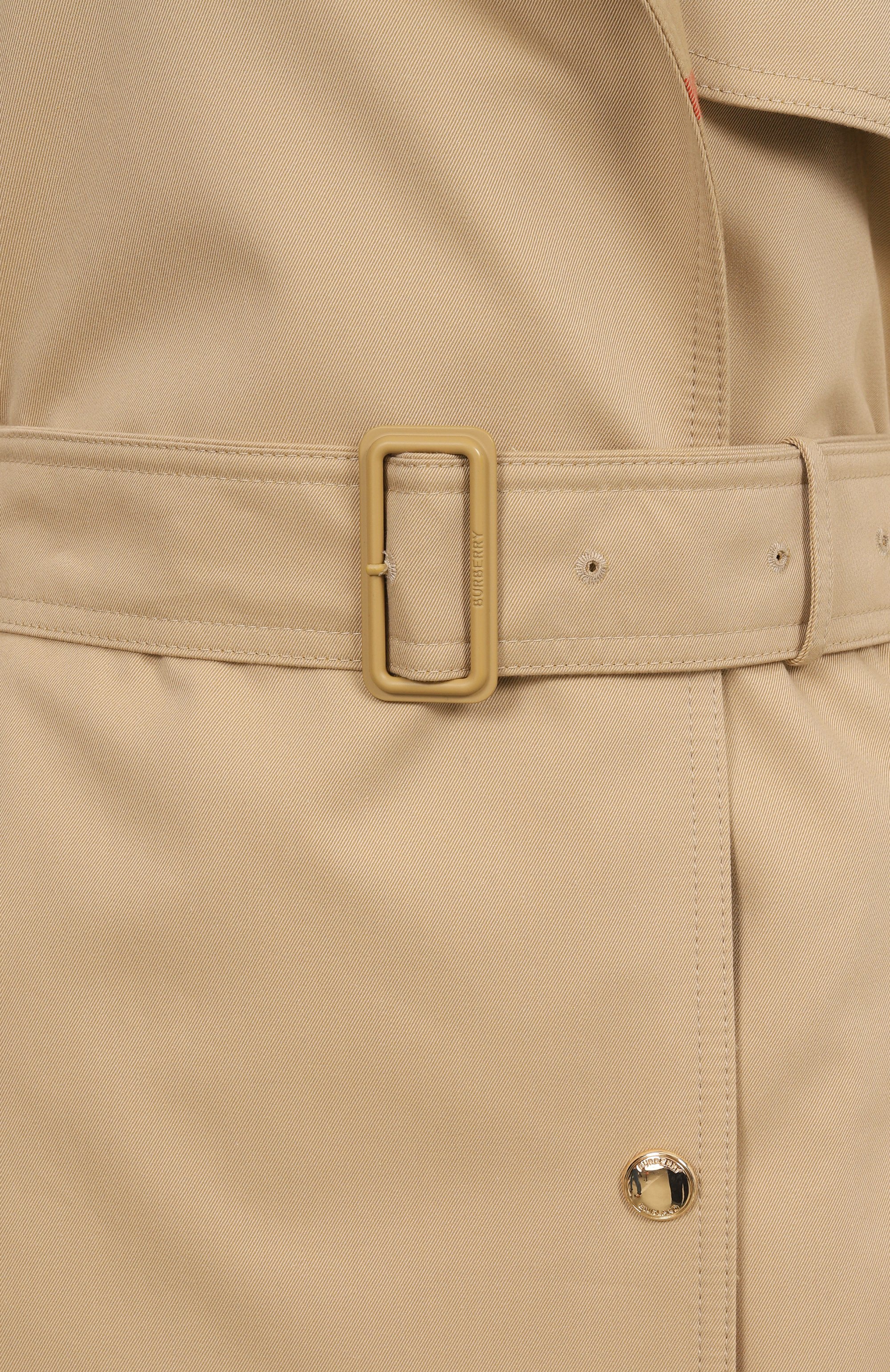 Хлопковый тренч BURBERRY, арт. 8076363, фото 6