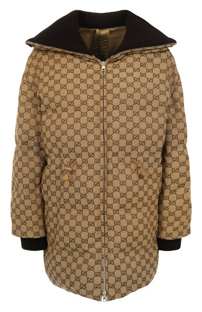 Женская хлопковый пуховик GUCCI, арт. 835412/ZAF4S