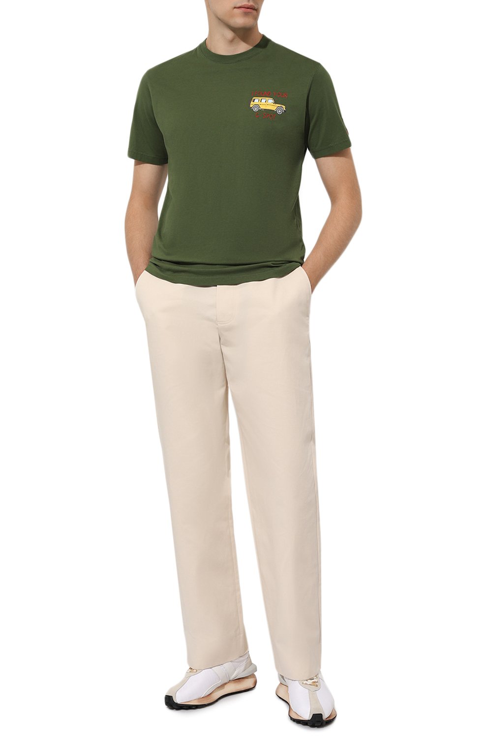 Хлопковая футболка MC2 SAINT BARTH, арт. STBM TSHIRT MAN/TSHM001/02203B, фото 2