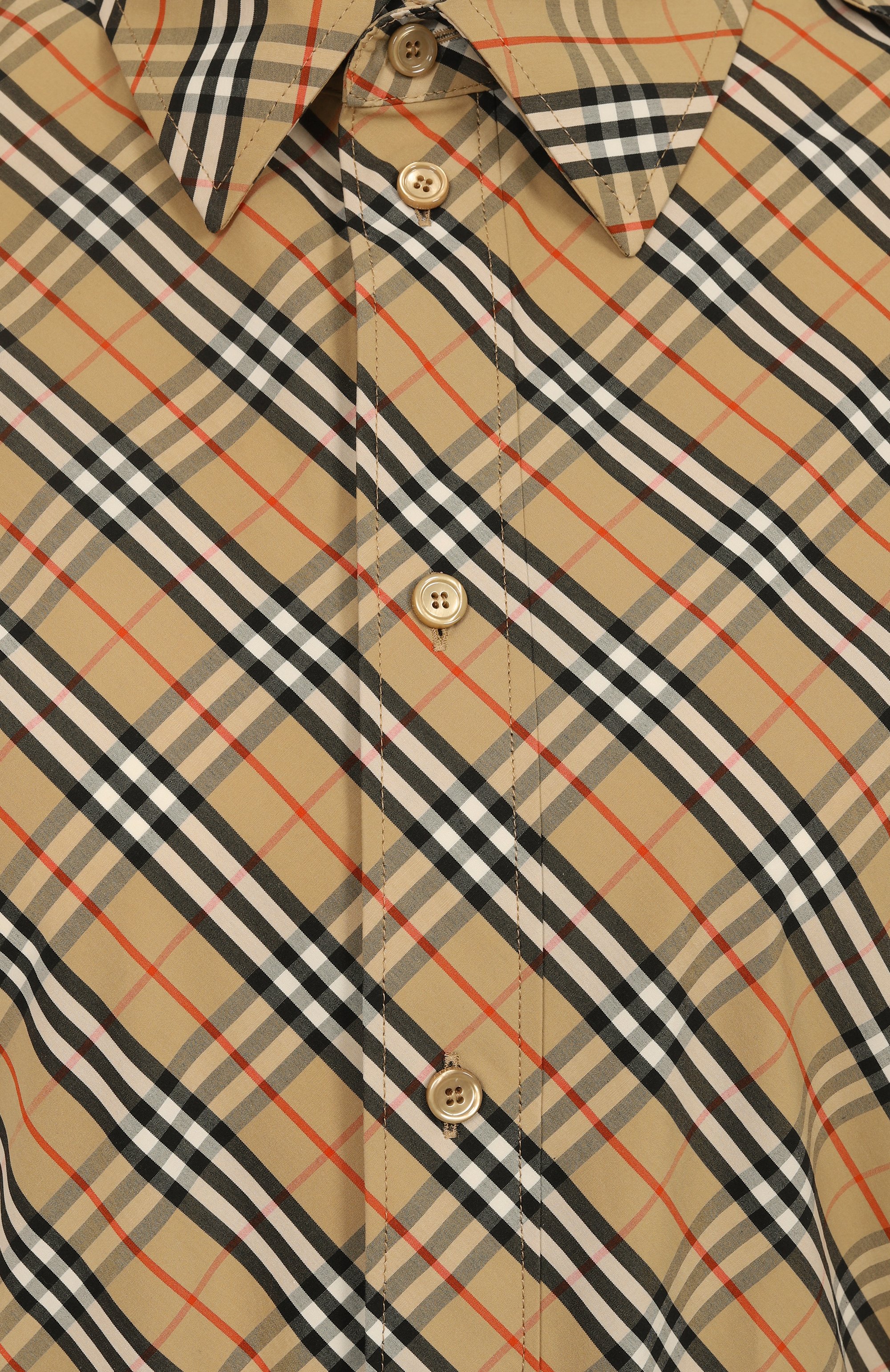 Хлопковое платье BURBERRY, арт. 8103705, фото 6