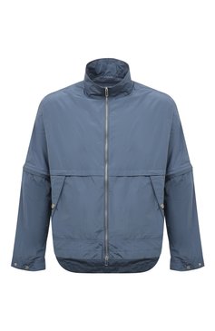 Мужская куртка EMPORIO ARMANI голубого цвета, арт. 6R1BZ0/1NAVZ | Фото 1 (Кросс-КТ: Куртка, Ветровка; Рукава: Длинные; Материал внешний: Синтетический материал; Материал сплава: Проставлено; Драгоценные камни: Проставлено; Длина (верхняя одежда): Короткие; Стили: Кэжуэл)