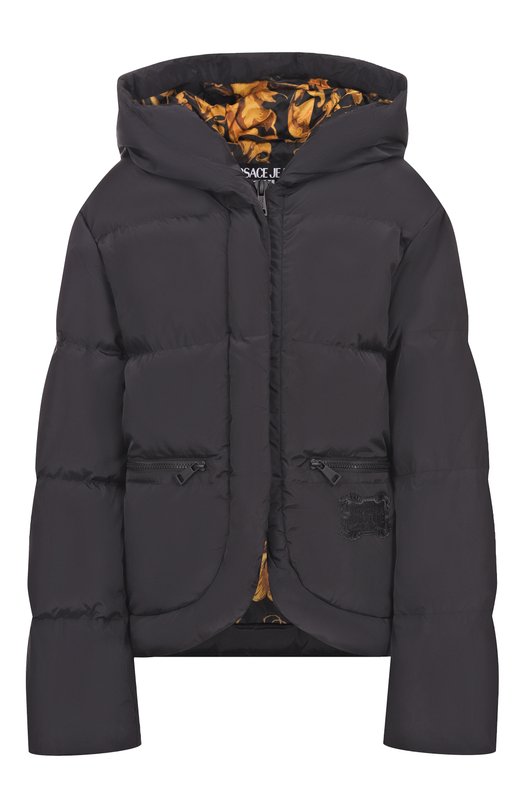 Пуховик Versace Jeans Couture 79HAUD02/CQ002 Чёрный 79HAUD02/CQ002