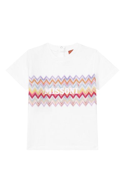 Хлопковая футболка MISSONI, арт. MY8031/Z3672