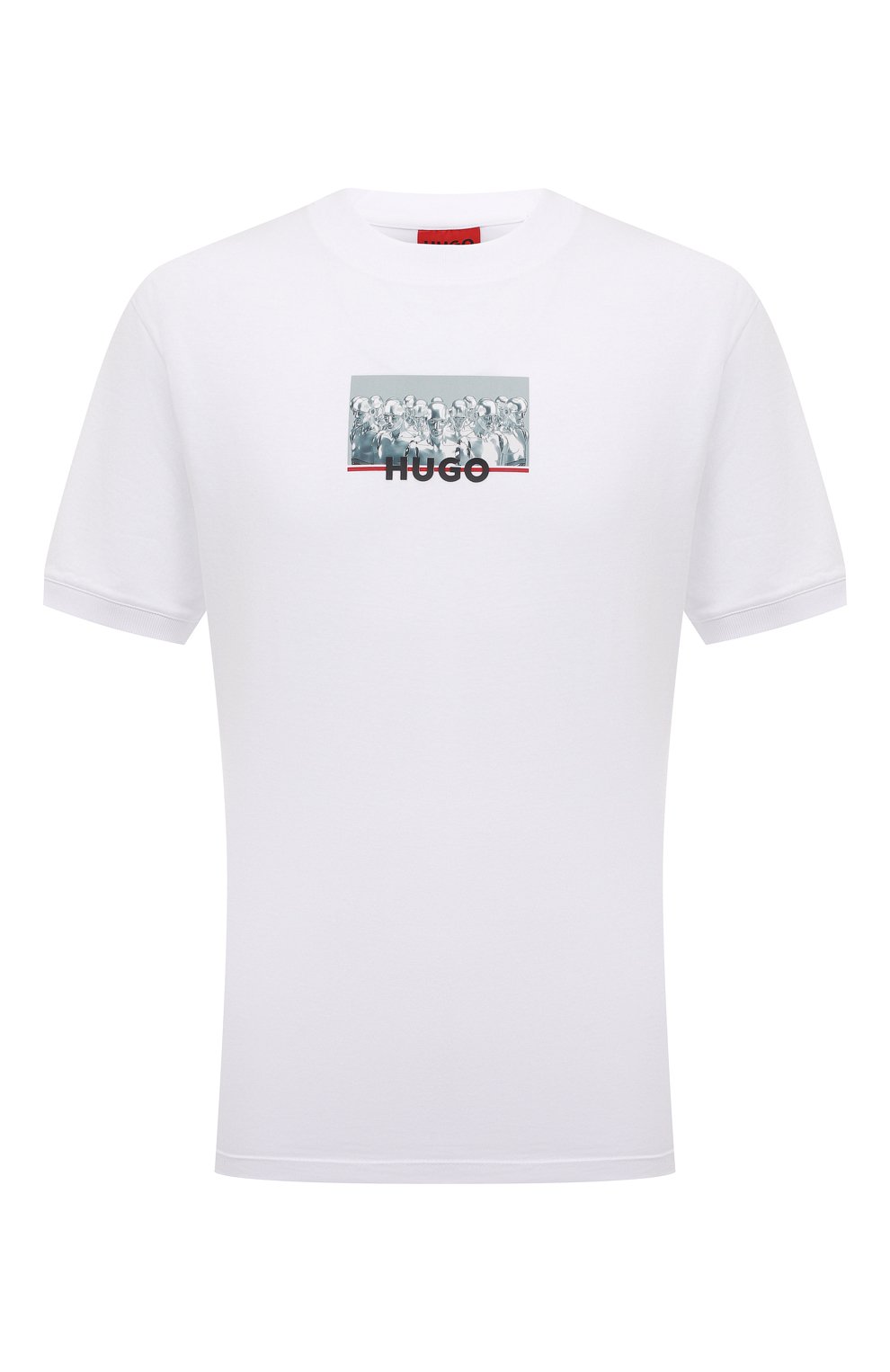 Хлопковая футболка HUGO, арт. 50471549, фото 1