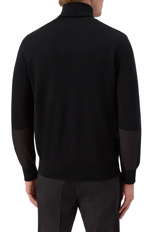 Шерстяной кардиган Paul&Shark 15311236 Чёрный  15311236 Фото 4