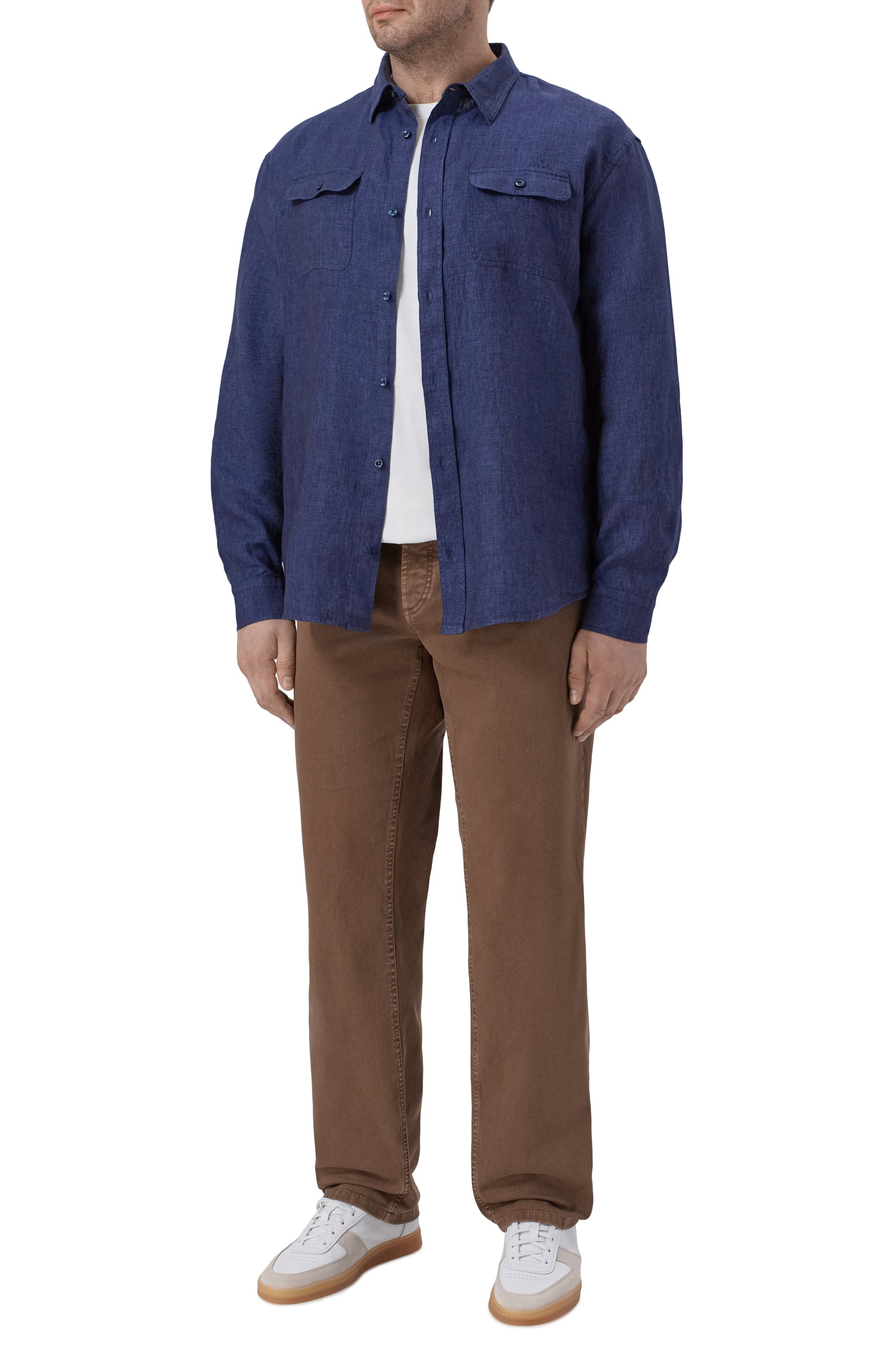 Льняная рубашка PAUL&SHARK, арт. 25413252_002, фото 2