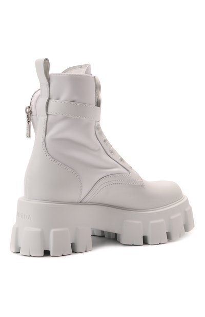 Комбинированные ботинки monolith PRADA, арт. 1T255M-3LJS-F0009-B055, фото 3