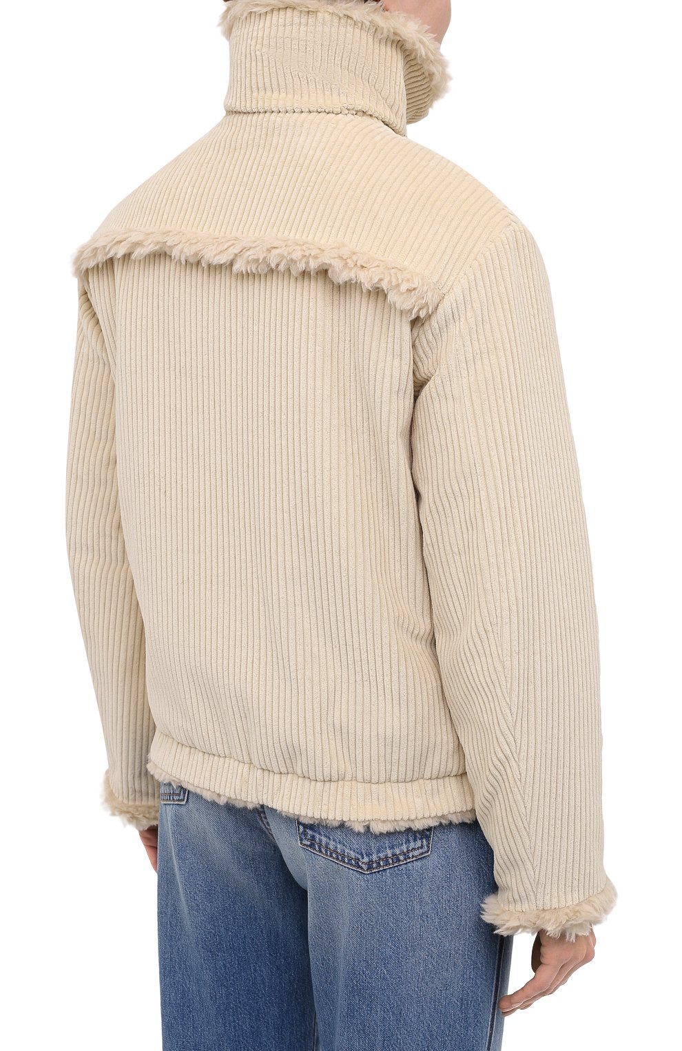 Вельветовая куртка KENZO кремового цвета по цене 65150 руб., арт. FA62BL1179CV, фото 4 Вельветовая куртка KENZO, арт. FA62BL1179CV, фото 4