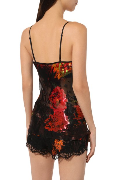 Пижама из вискозы и шелка LISE CHARMEL черного цвета по цене 50800 руб., арт. ALH4286-ALH0186, фото 4 Пижама из вискозы и шелка LISE CHARMEL, арт. ALH4286-ALH0186, фото 4